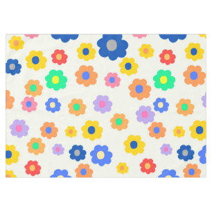 Nappe Whimsical coloré Y2K Floral Retro Gourme
