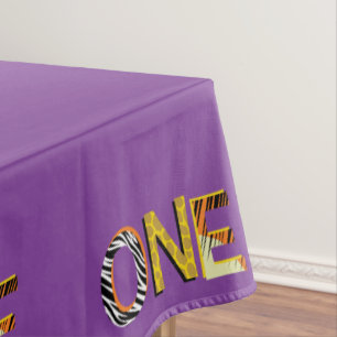 Nappe Wild One Cute Safari 1er Anniversaire Thème de fêt
