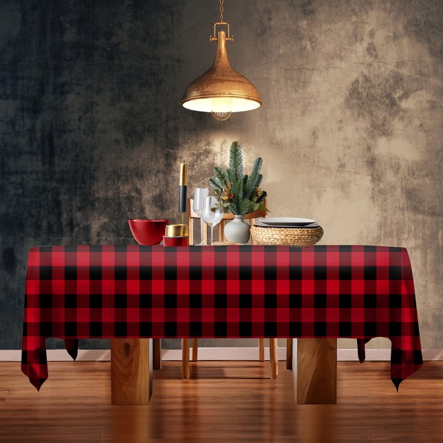 Nappe Wild Wonderful Christmas Red Buffalo Plaid ID604 (Créateur téléchargé)