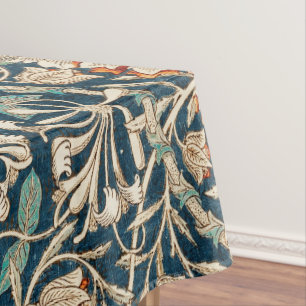 Nappe William Morris Antique Floral au Chèvrefeuille