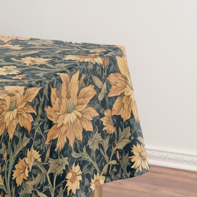 Nappe William Morris Antique Honeysuckle Motif Floral (In Situ)