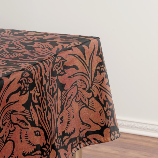 Nappe William Morris Brer Rabbit Faux Motif en cuir (In Situ)