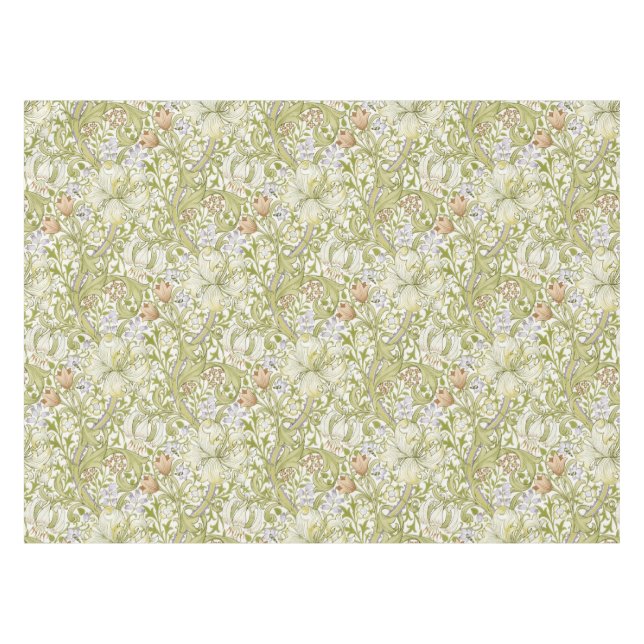 Nappe William Morris Jardin Fleur de Lys Classique (Devant (Horizontal))