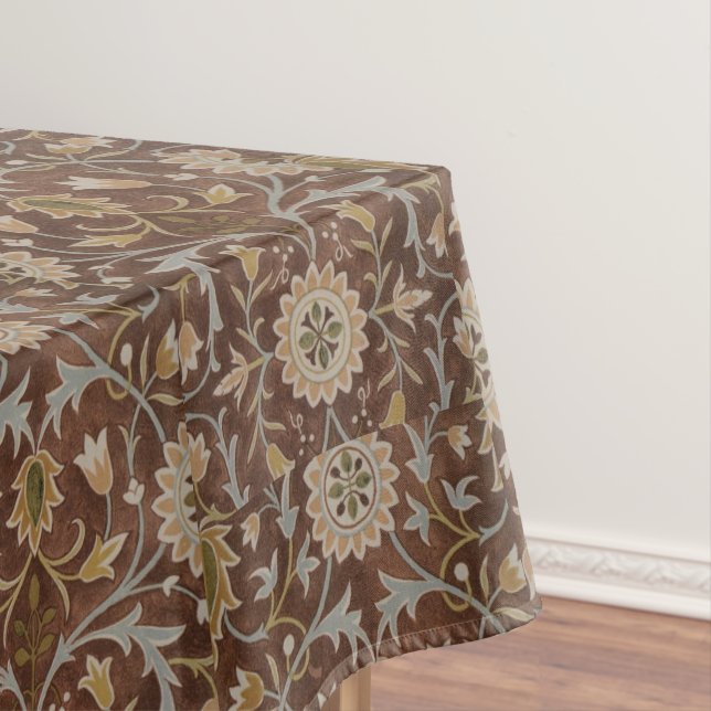 Nappe William Morris Little Flower Carpet (In Situ)