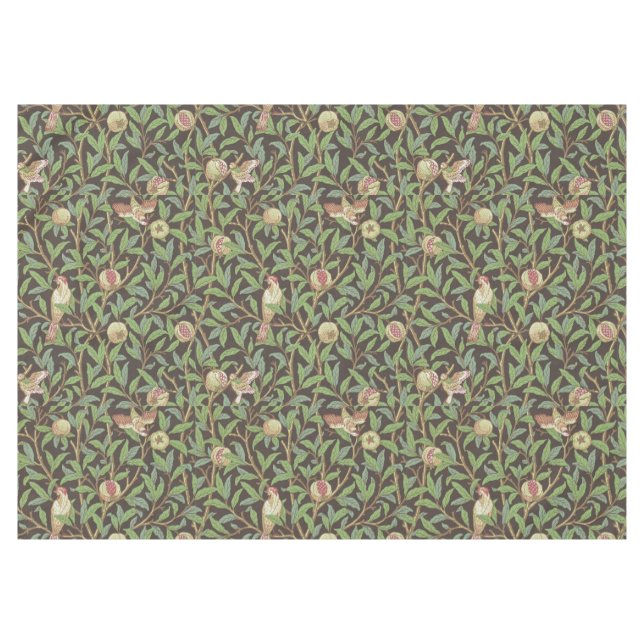 Nappe William Morris "Oiseau & Grenade" 2. (Devant (Horizontal))