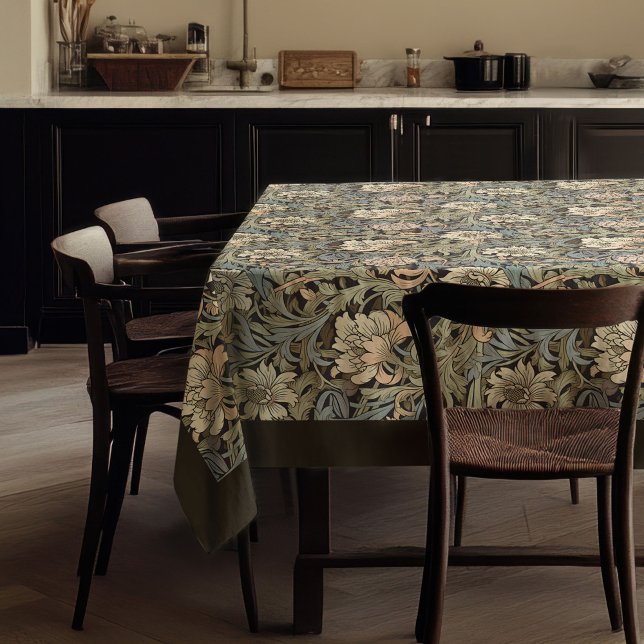 Nappe William Morris Pimpernel couleurs pastel neutres (William Morris Pimpernel neutral pastel colors Tablecloth)