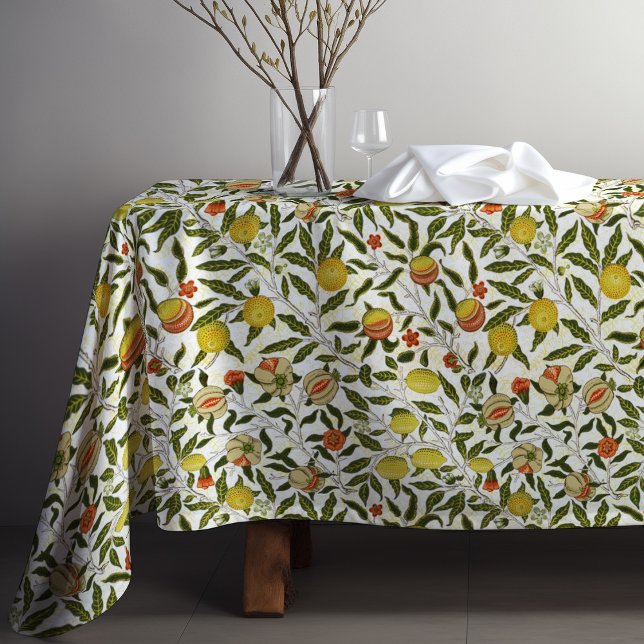 Nappe William Morris Pomegranate Lemons Motif Vintage (Créateur téléchargé)