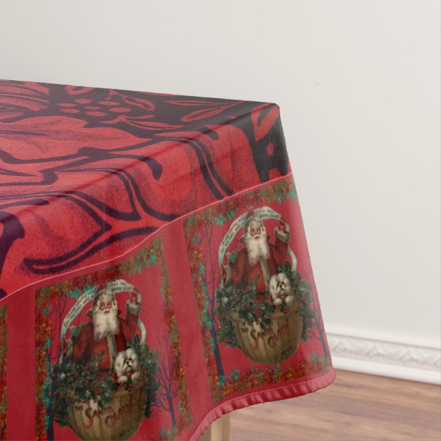 Nappe William * Morris Santa Claus Cranberry Red (In Situ)