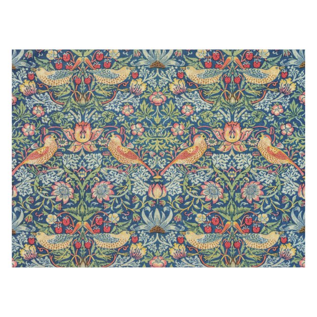Nappe William Morris - Thief aux fraises (Devant (Horizontal))