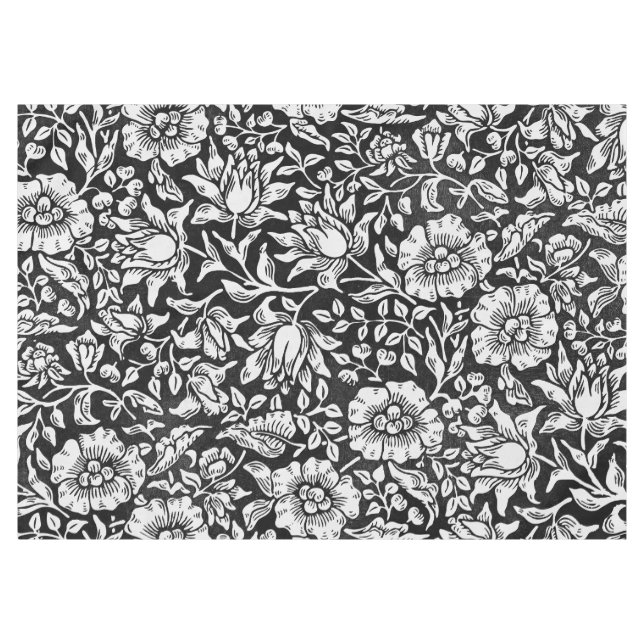 Nappe William Morris Vintage Blue Floral (Devant (Horizontal))