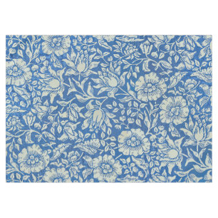 Nappe William Morris Vintage Blue Floral