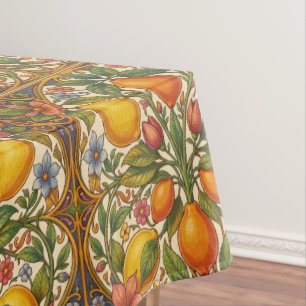 Nappe William Morris vintage orange citrus Fruit Floral