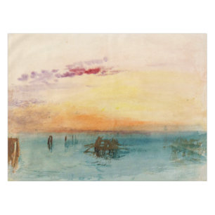 Nappe William Turner - Le lagon près de Venise au couche