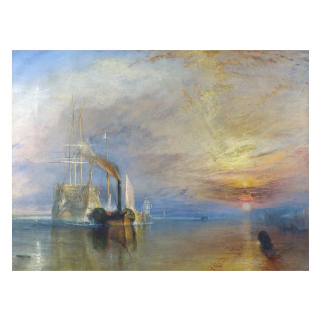 Nappe William Turner - Le Temeraire de combat (Devant (Horizontal))