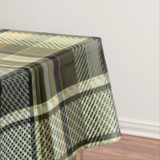 Nappe Yellow-brown tartan plaid. 