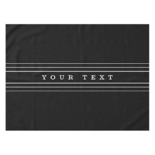 Nappe Your Custom Text & Modern Stripes Black & White