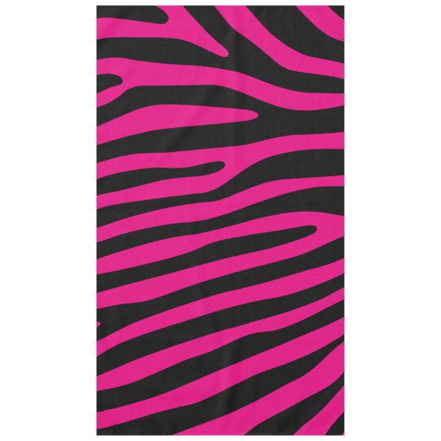 Nappe Zebra rayures motif + votre arrière - plan & idées (Devant)
