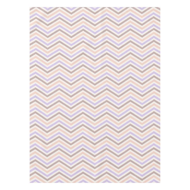 Nappe ZigZag Blush Pink Lavender (Devant)