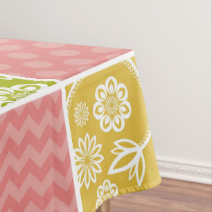 Nappe Zigzag, Chevron, Pois, En vichy, Patchwork