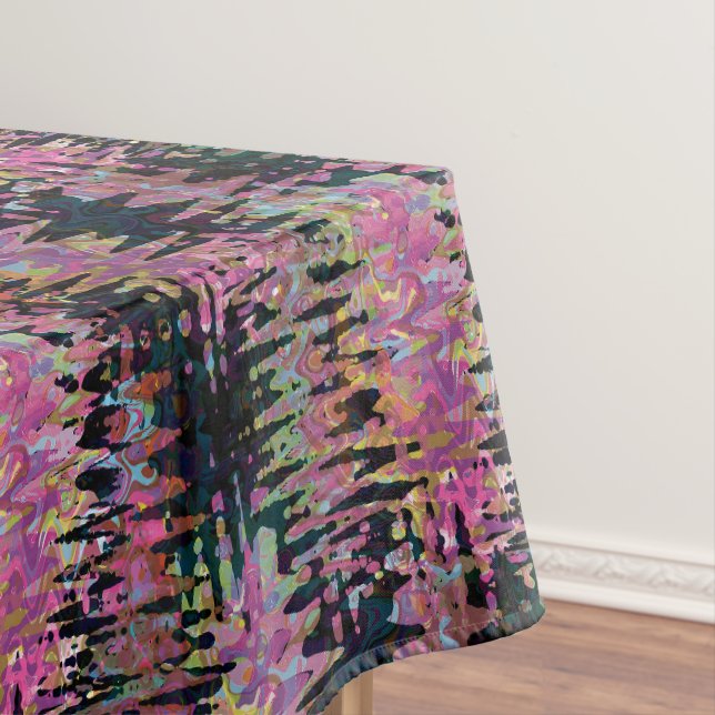Nappe zigzag psychédélique (In Situ)