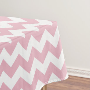 Nappe Zigzag rose, Chevron rose, Motif géométrique