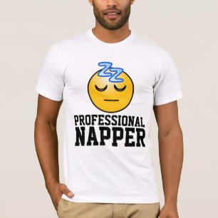 NAPPER PROFESSIONNEL drôle T-SHIRTS