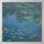 Nappes d'eau par Claude Monet Fine Art Poster Impr<br><div class="desc">Water Lys par Claude Monet. Peint en France en 1906. Water Lilies vient de sa 3ème série de nénuphars. Cette image numérique de l'oeuvre d'art est un grand ajout à tout espace de votre maison !</div>