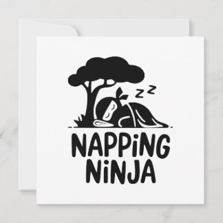 Napping Ninja - Ninja Sleepy mignonne Art Drôle Sl