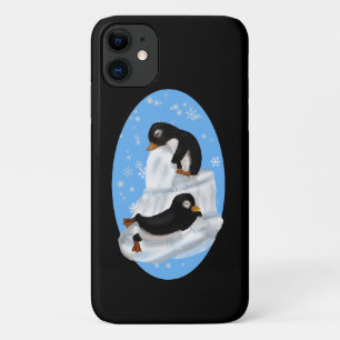 Napping Penguins iPhone / coque ipad