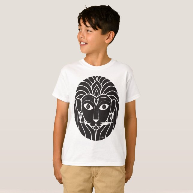 Narasimha badine le T-shirt (Devant entier)