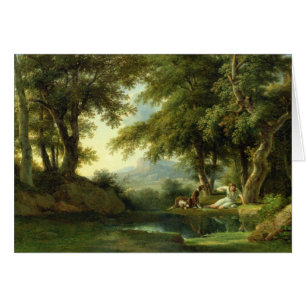 Narcisse admirant sa réflexion