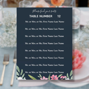 Narcisse blanc sur carton de disposition de sièges