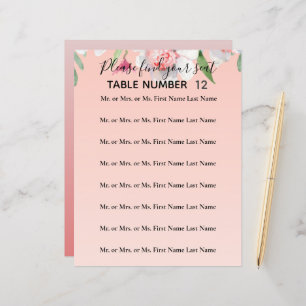 Narcisse blanc sur Mariage rose circulaire