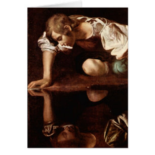 Narcisse par Caravaggio