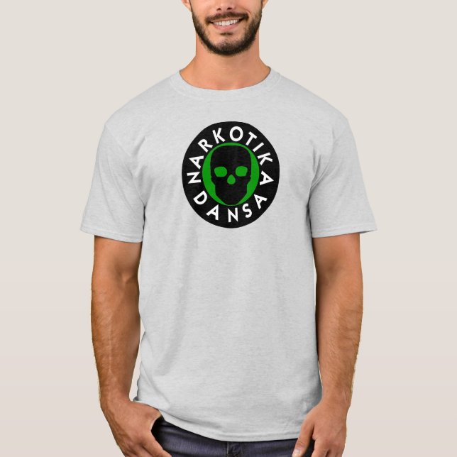 NARKOTIKA LIV Forest T-shirt vert basique N4 (Devant)