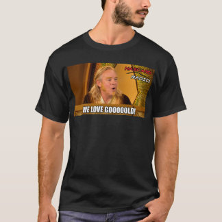 NASCARD RADIO Nous aimons l'or T-Shirt