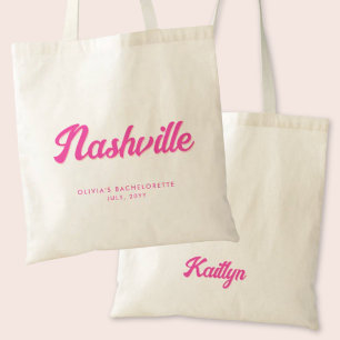 Nashville Bachelorette Party Sac fourre-tout perso
