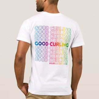 Nashville Curling Club Pride T-Shirt avec logo de