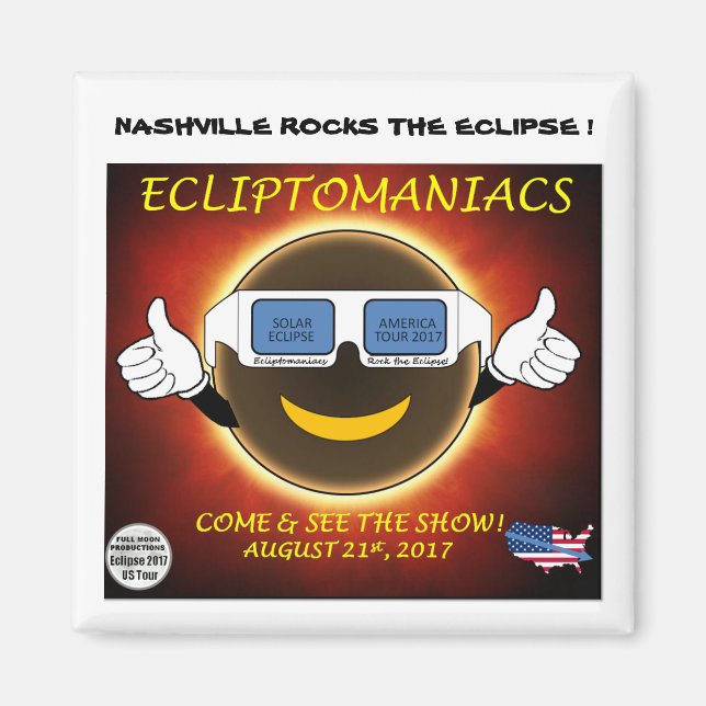 Nashville Eclipse Magnet (Devant)