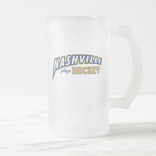 Nashville joue au hockey sur glace givrée Mug (Droit)