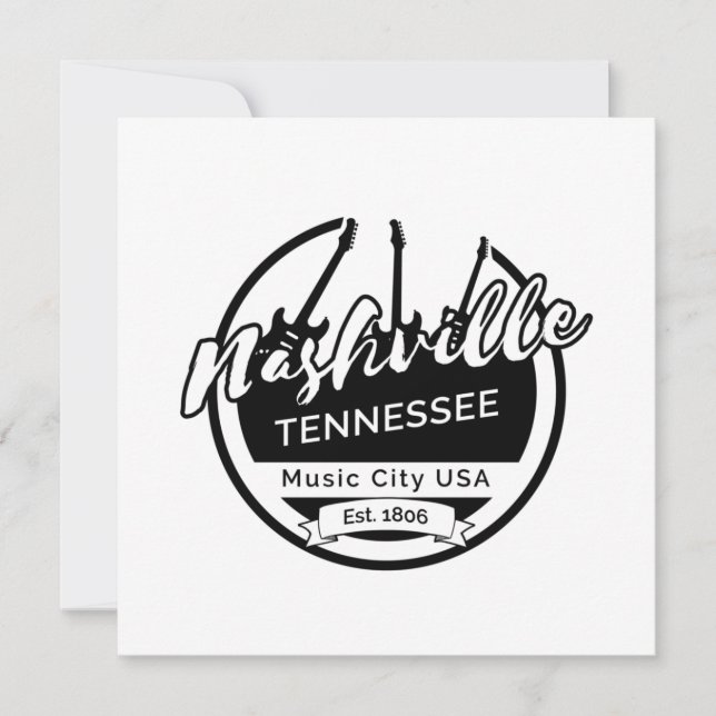 Nashville Tennessee Music City (Devant)