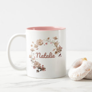 Natalie Floral Mug