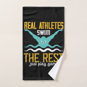 Natation - Les vrais athlètes nagent