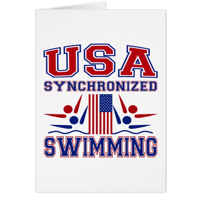 Natation synchronisée des Etats-Unis (Devant)