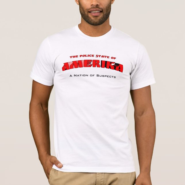 Nation d'Amerika de T-shirt de suspects (Devant)