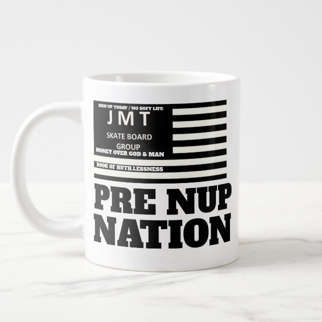 NATION PRE NUP. Mug Specialty (Gauche)