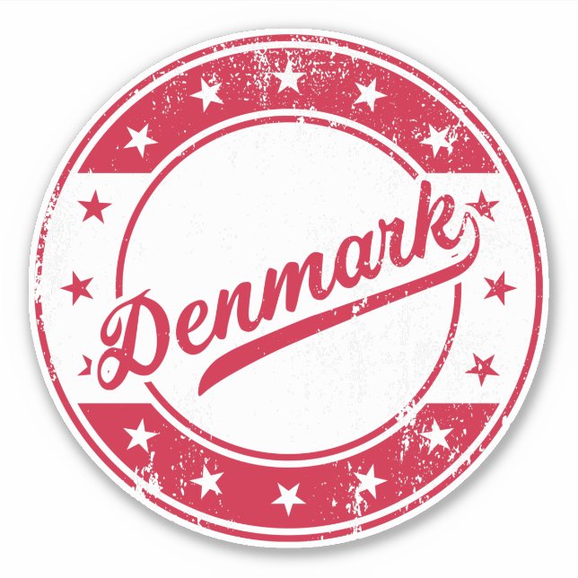 National - Danmark | Sticker Danemark (Devant)