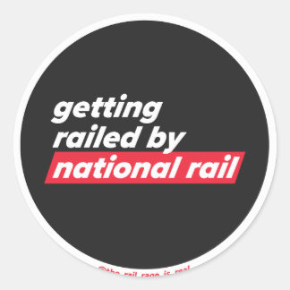 National Rail - autocollant