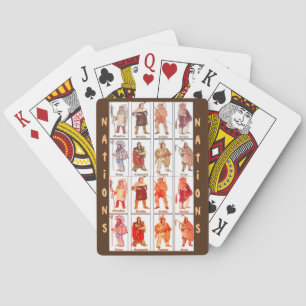 "Nations autochtones" Cartes de jeu classiques