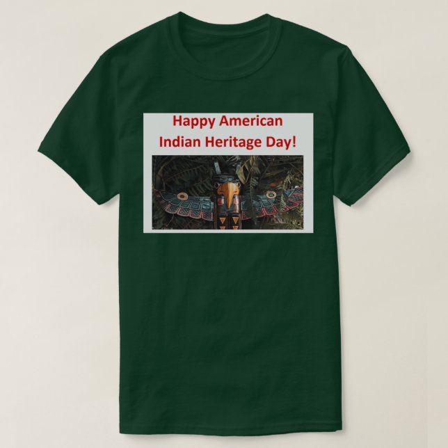 Native American Heritage Day Premium TShirt (Design devant)